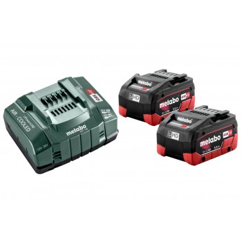 Acumulator + încărcător Metabo Basic Set 2 x LiHD 5.5Ah (685122000)