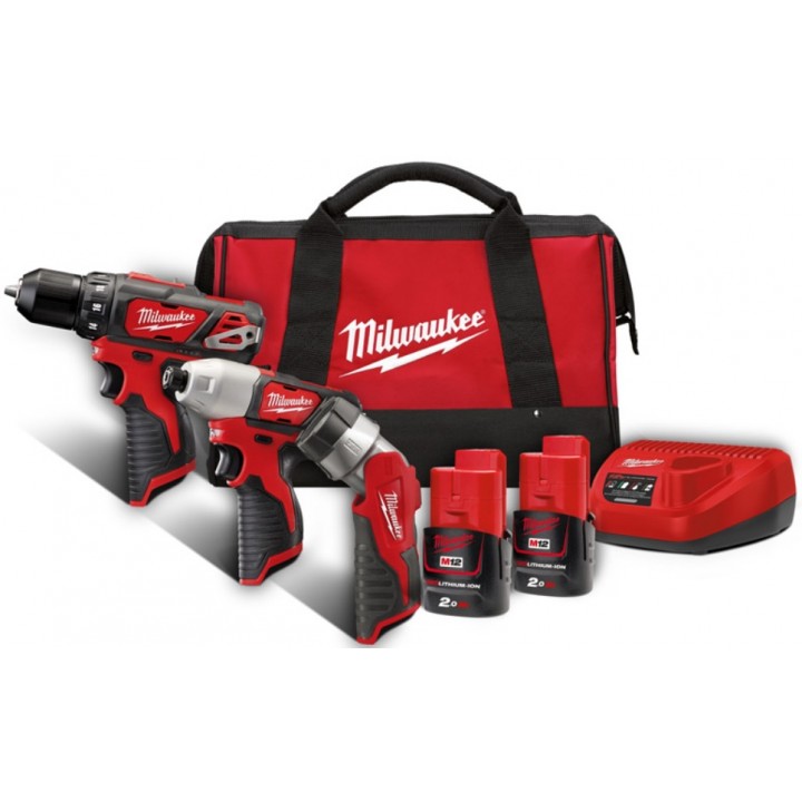 Set Milwaukee M12BPP3A-202B (4933441225)