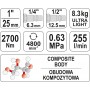 Пневматический гайковёрт Yato YT-09611