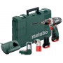 Mașină de înșurubat Metabo PowerMaxx BS QuickBasic +Set (600156910)