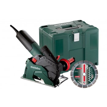 Polizor unghiular Metabo W 12-125 HD CED Set (600408500)