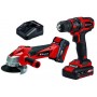 Set Einhell CD+AG 18 PXC 2