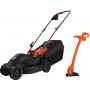 Maşina de tuns gazonul electrică Black&Decker BEMW351+GL360SB