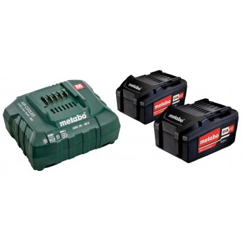 Acumulator + încărcător Metabo 2x4.0/18B+ASC (685050000)