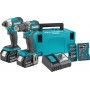 Set Makita DLX2423JX4 (DDF487Z+ DTD157Z)