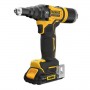 Аккумуляторный заклёпочник DeWalt DCF403D2GT