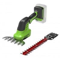 Mașina de tuns gard viu cu acumulator Greenworks G24SHT