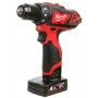 Set Milwaukee M12BPP2D-402B (4933441250)