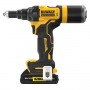 Аккумуляторный заклёпочник DeWalt DCF403D2GT