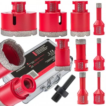 Набор алмазных коронок Red Technic RTZOD0046