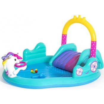 Игровой надувной центр для детей Bestway Magic Unicorn (53097)