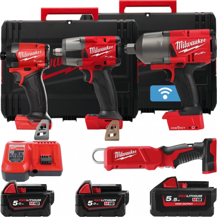 Set Milwaukee M18 FPP4G3-553X (4933492528)