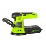 Şlefuitor cu excentric Greenworks G24ROS