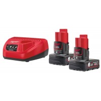 Аккумулятор + зарядное устройство Milwaukee M12NRG-602 (4933451903)