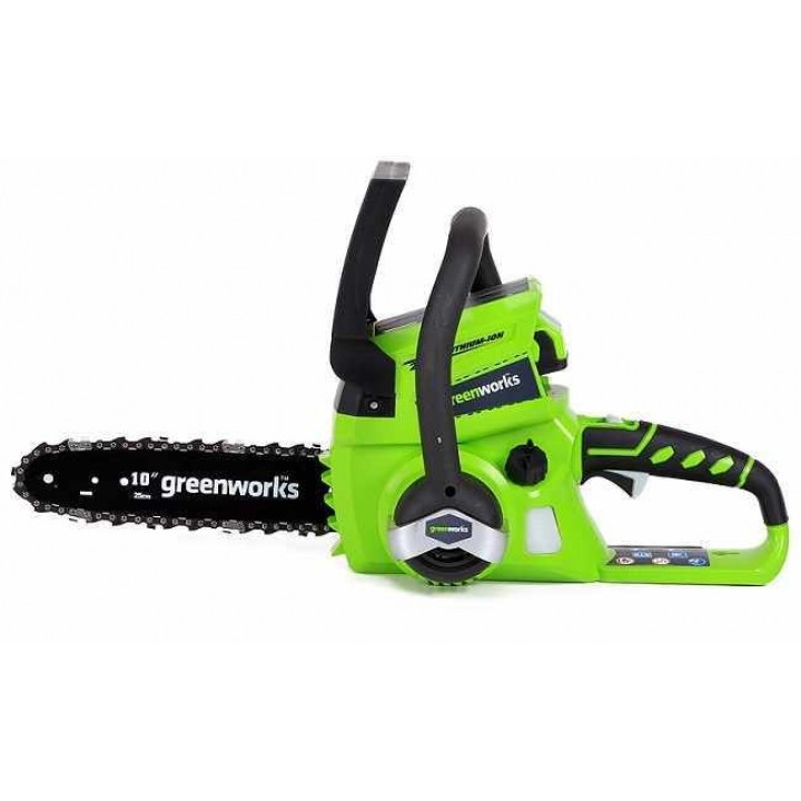 Ferăstrău cu lanţ cu acumulator Greenworks G24CS25