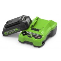 Incarcator cu acumulator Greenworks GSK24B2