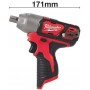 Гайковёрт Milwaukee M12BIW12-0 (4933447134)