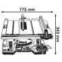 Циркулярный станок Bosch GTS 10 XC (0601B30400)