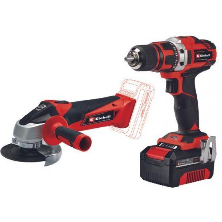 Set Einhell TE-TK 18/2 Li Kit (CD+AG)