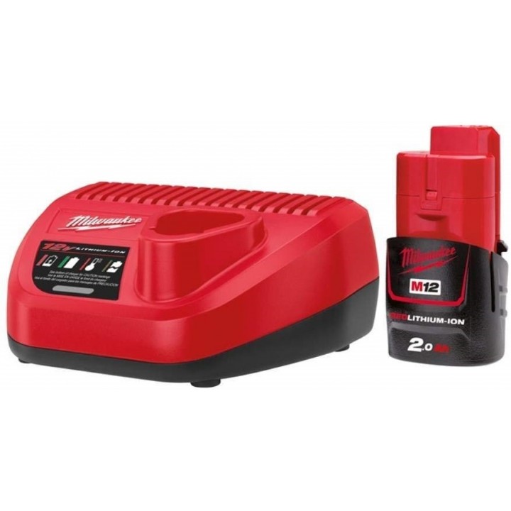 Зарядное устройство Milwaukee M12NRG-201 (4932352000)