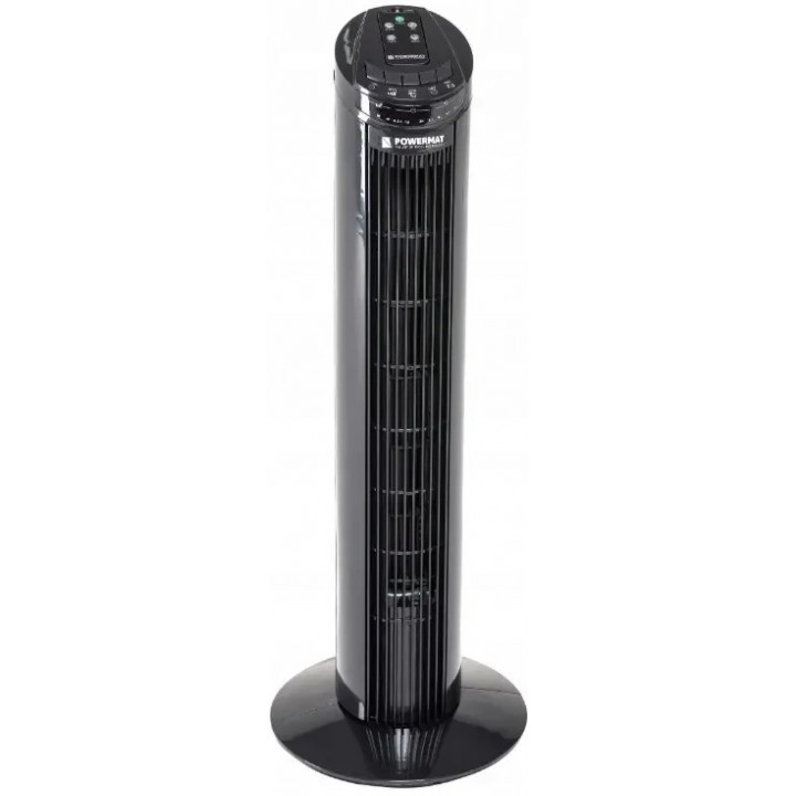 Ventilator Powermat Black Tower-75