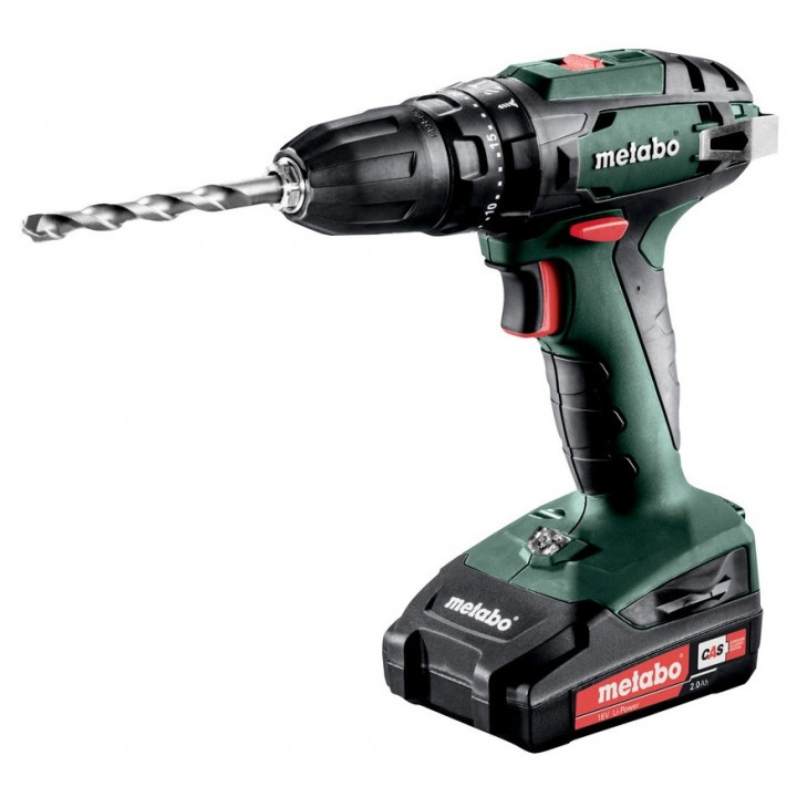 Mașină de înșurubat Metabo SB18 2x2.0Ah Case (602245560)