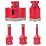 Set carote diamantate Red Technic RTZOD0045