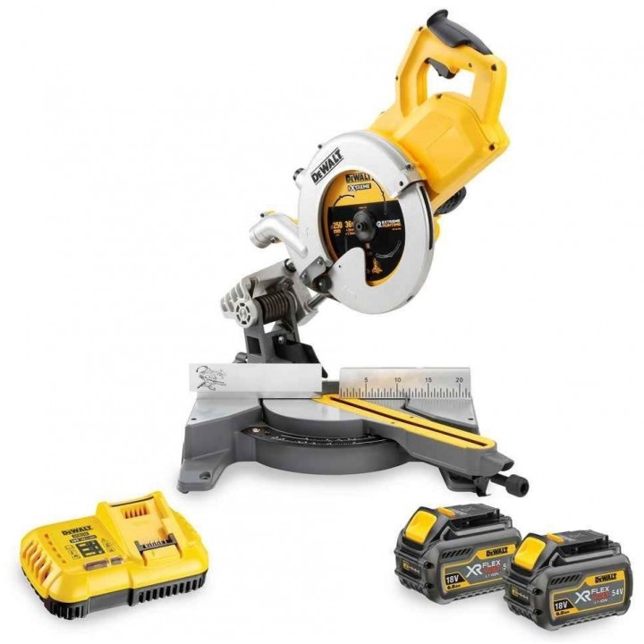 Fierastrău pentru taieri inclina DeWalt DCS778T2 (DCS778T2-QW)