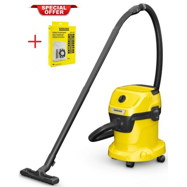 Промышленный пылесос Karcher WD 3 V-15/6/20 (1.628-122.01)